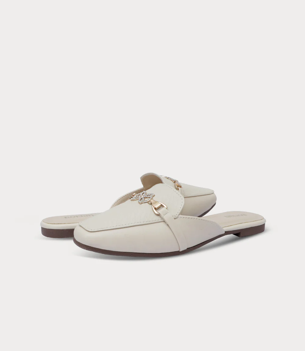 Women Mule-IVORY - Image 3
