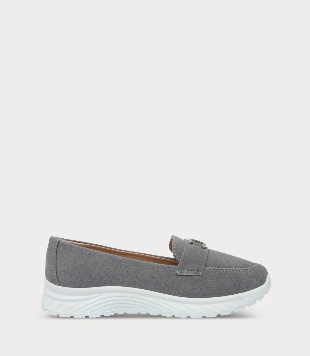 Women Moccasin-GREY