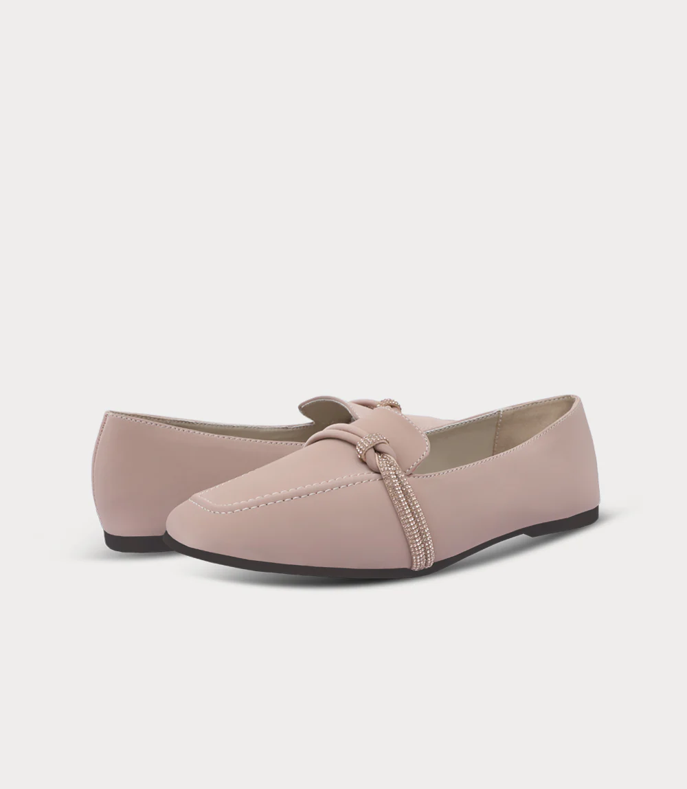 Women Pumps-NUDE PINK - Image 3