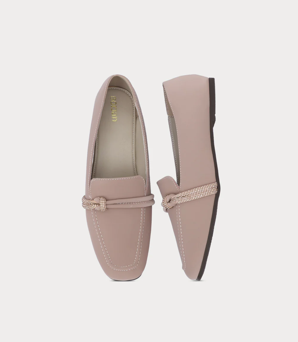 Women Pumps-NUDE PINK - Image 4