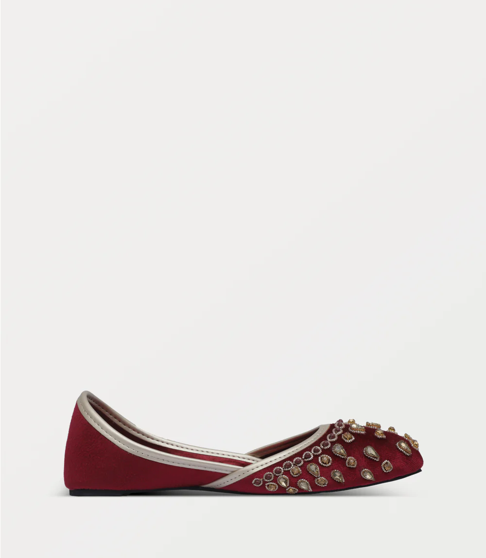 Women Khussa-MAROON