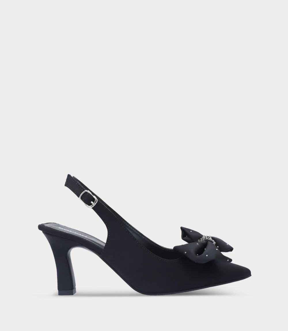 Women Sling Back-BLACK