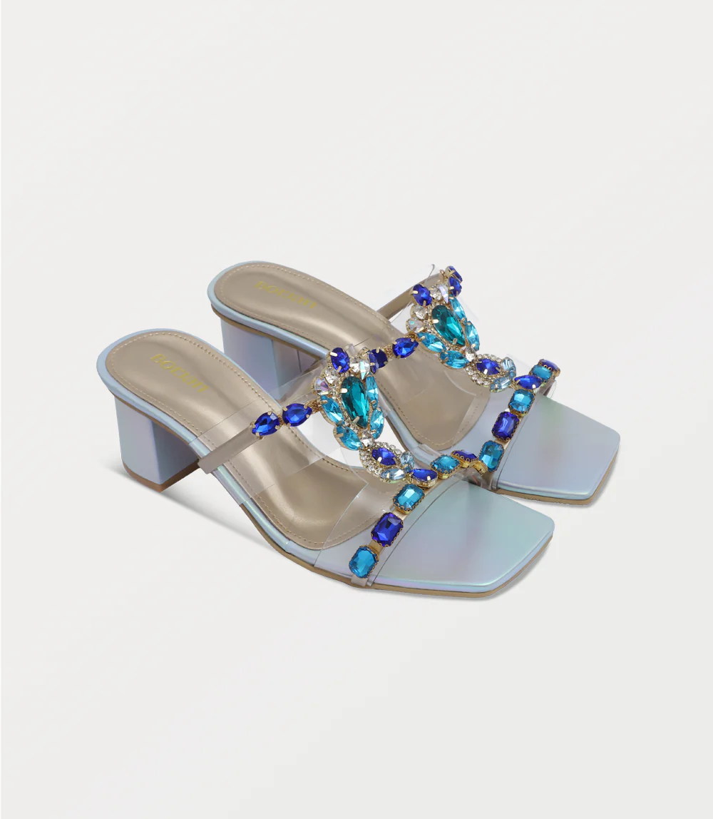 Women Slipper Heels-MULTY - Image 2