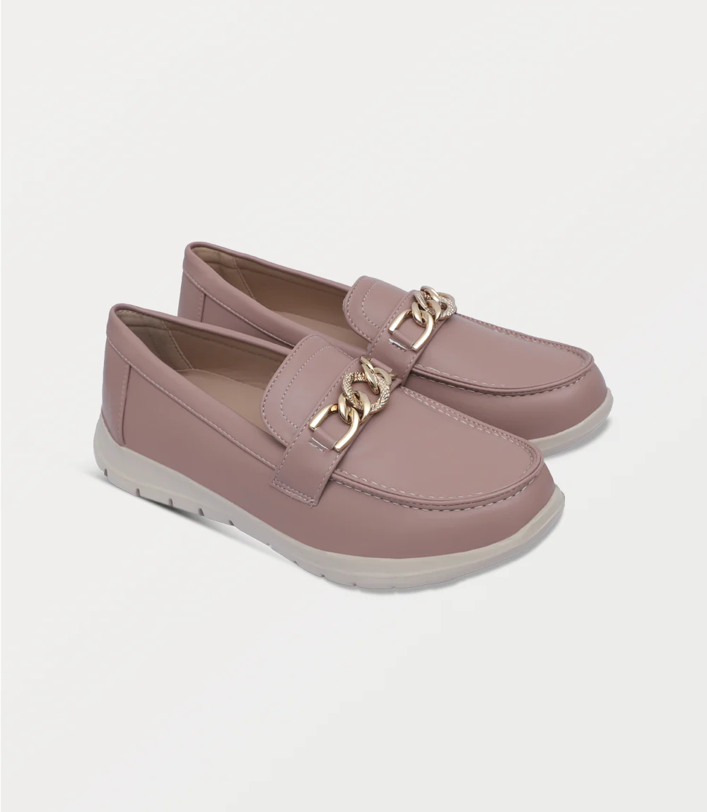 Women Moccasin-PINK - Image 2