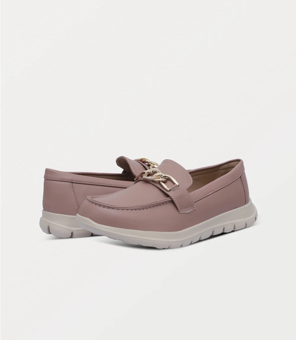 Women Moccasin-PINK - Image 3