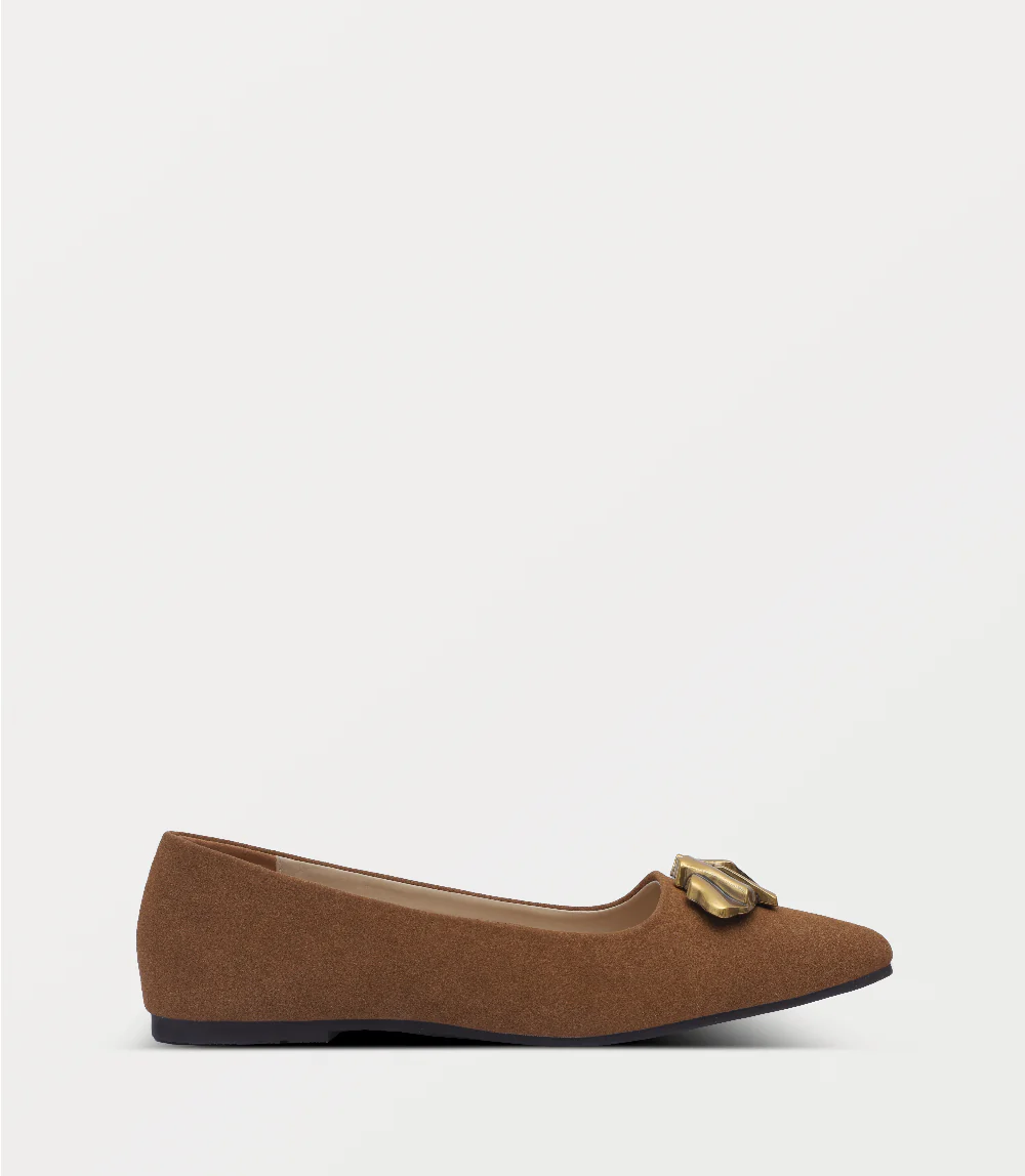 Women Ballerina-TAN