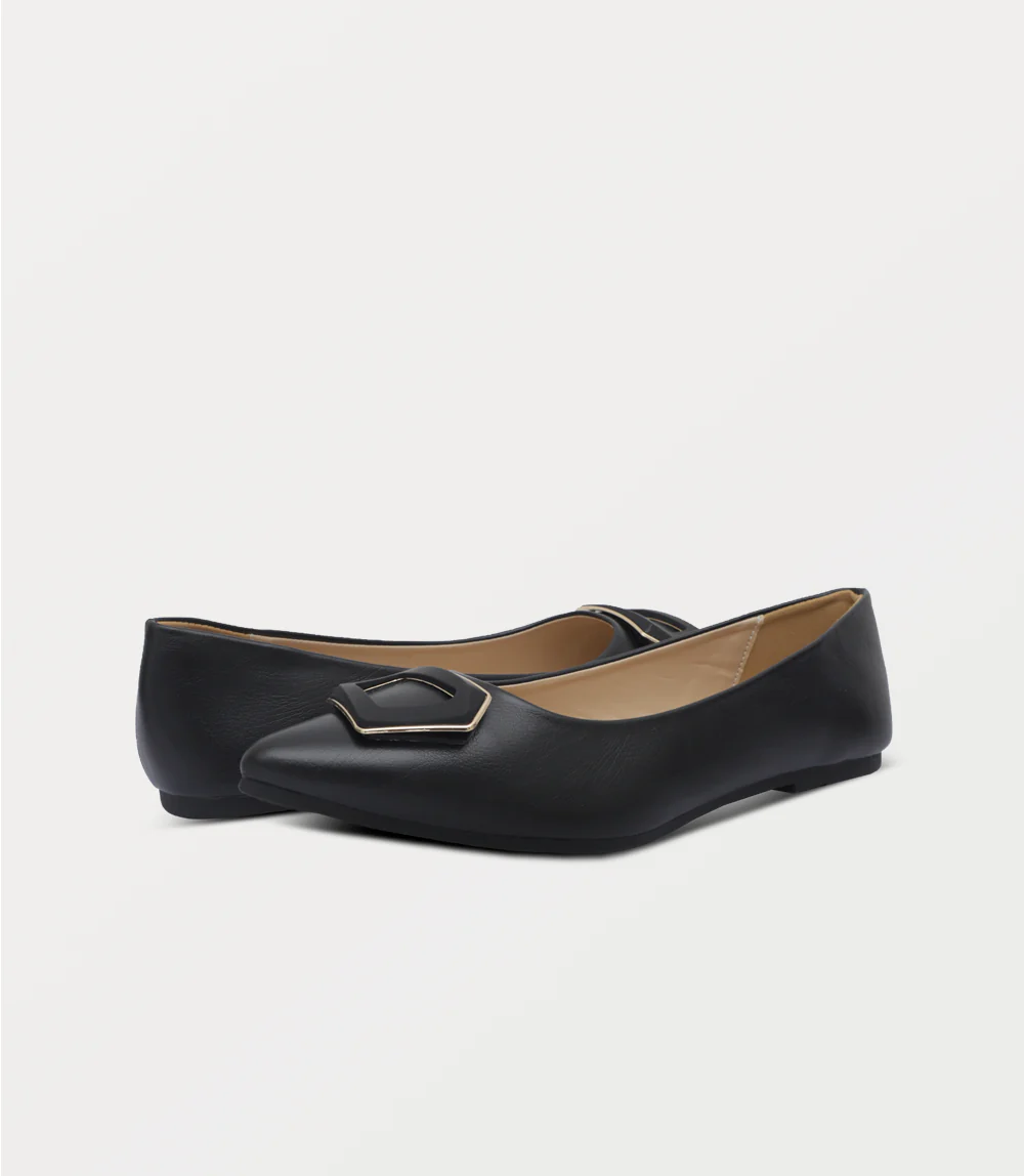 Women Ballerina-BLACK - Image 3
