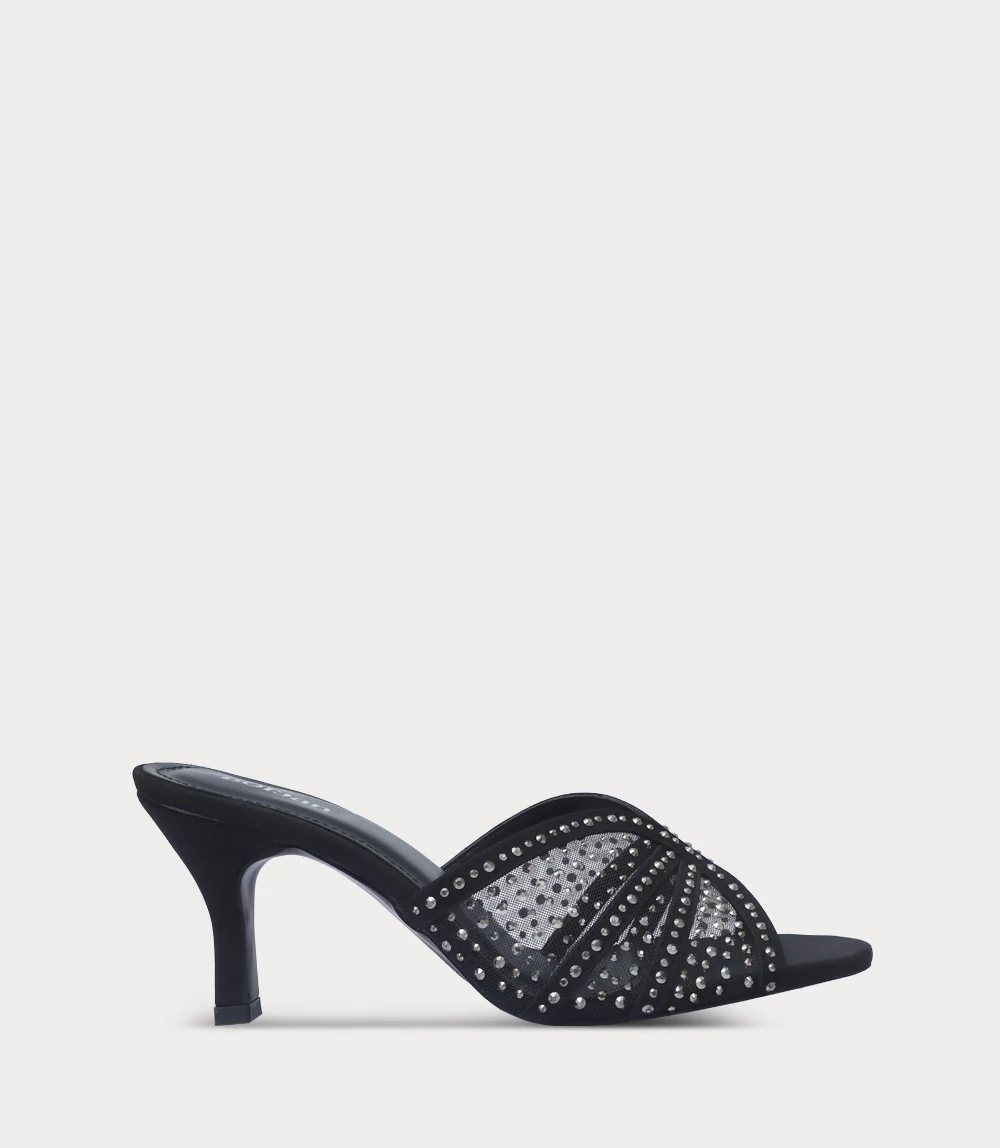 Women Slipper Heels-GUN