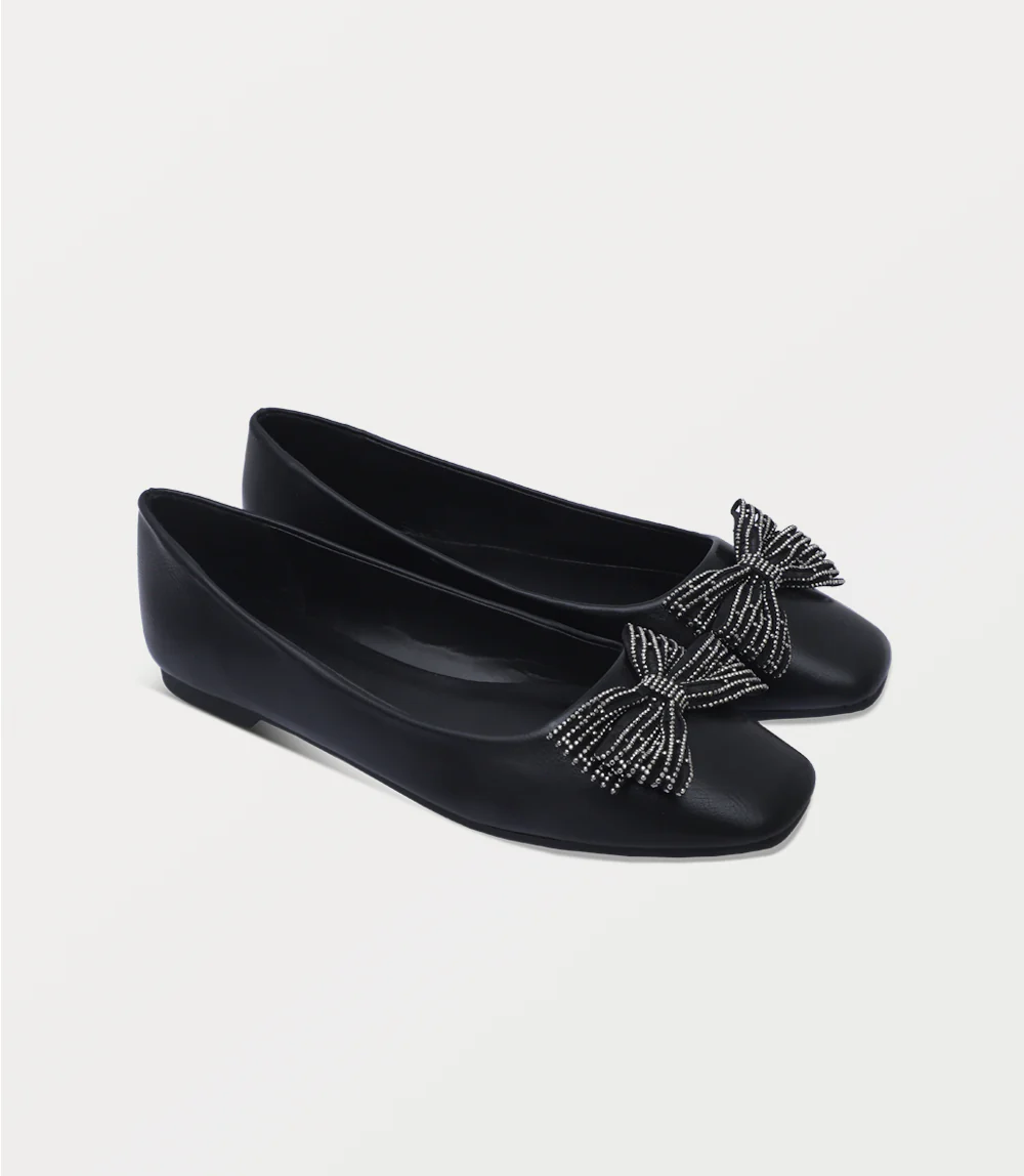 Women Ballerina-BLACK - Image 2