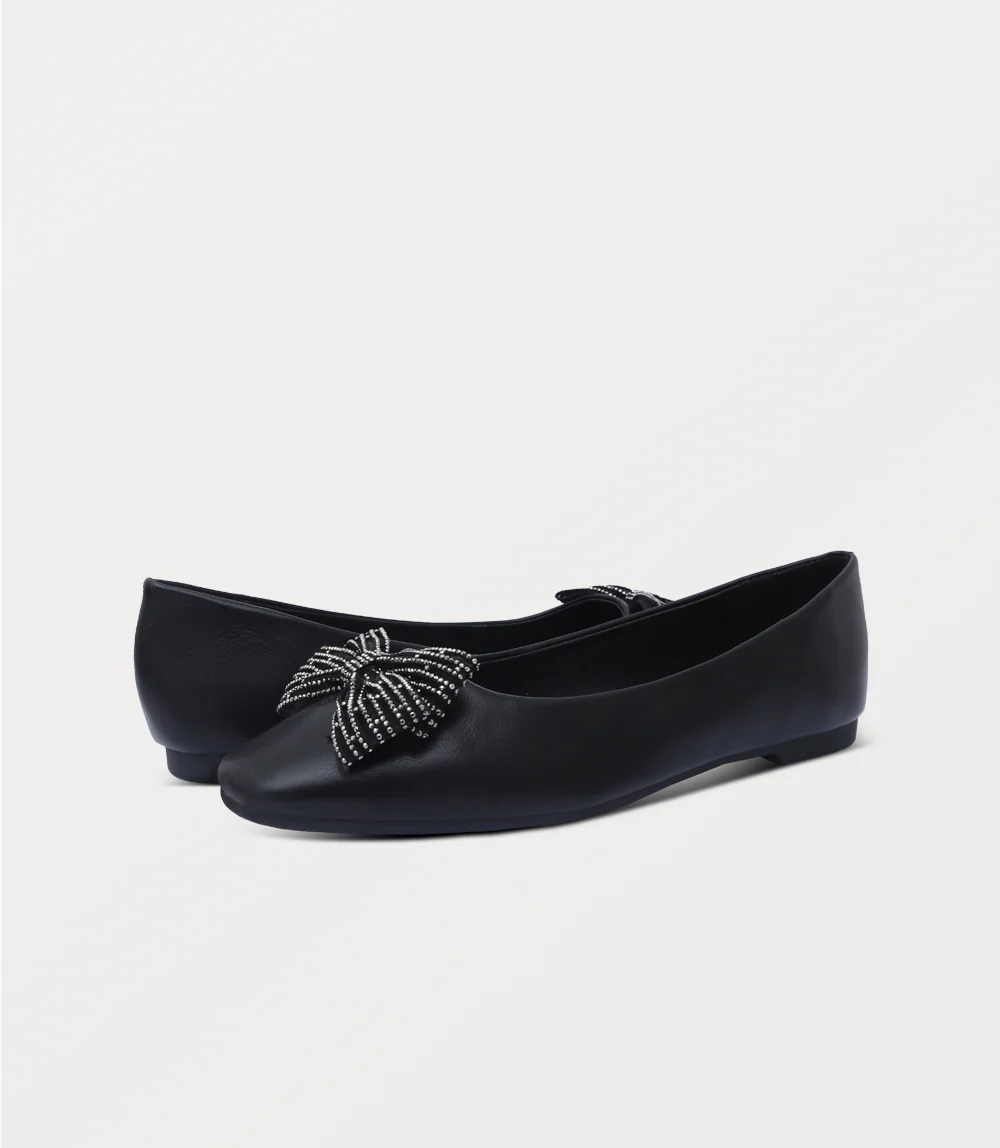 Women Ballerina-BLACK - Image 3