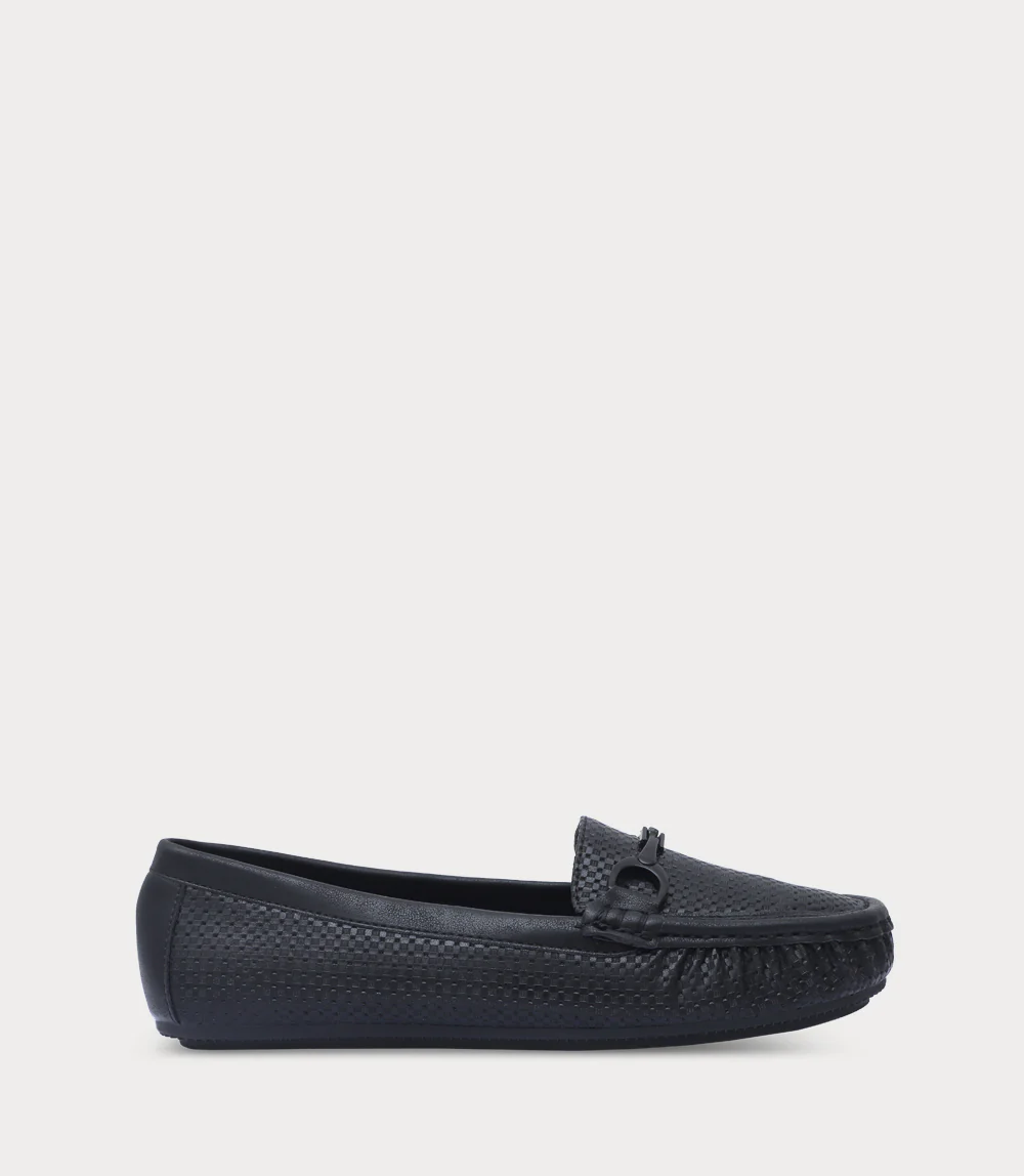 Women Moccasin-BLACK