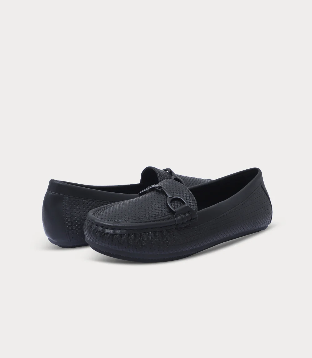 Women Moccasin-BLACK - Image 3