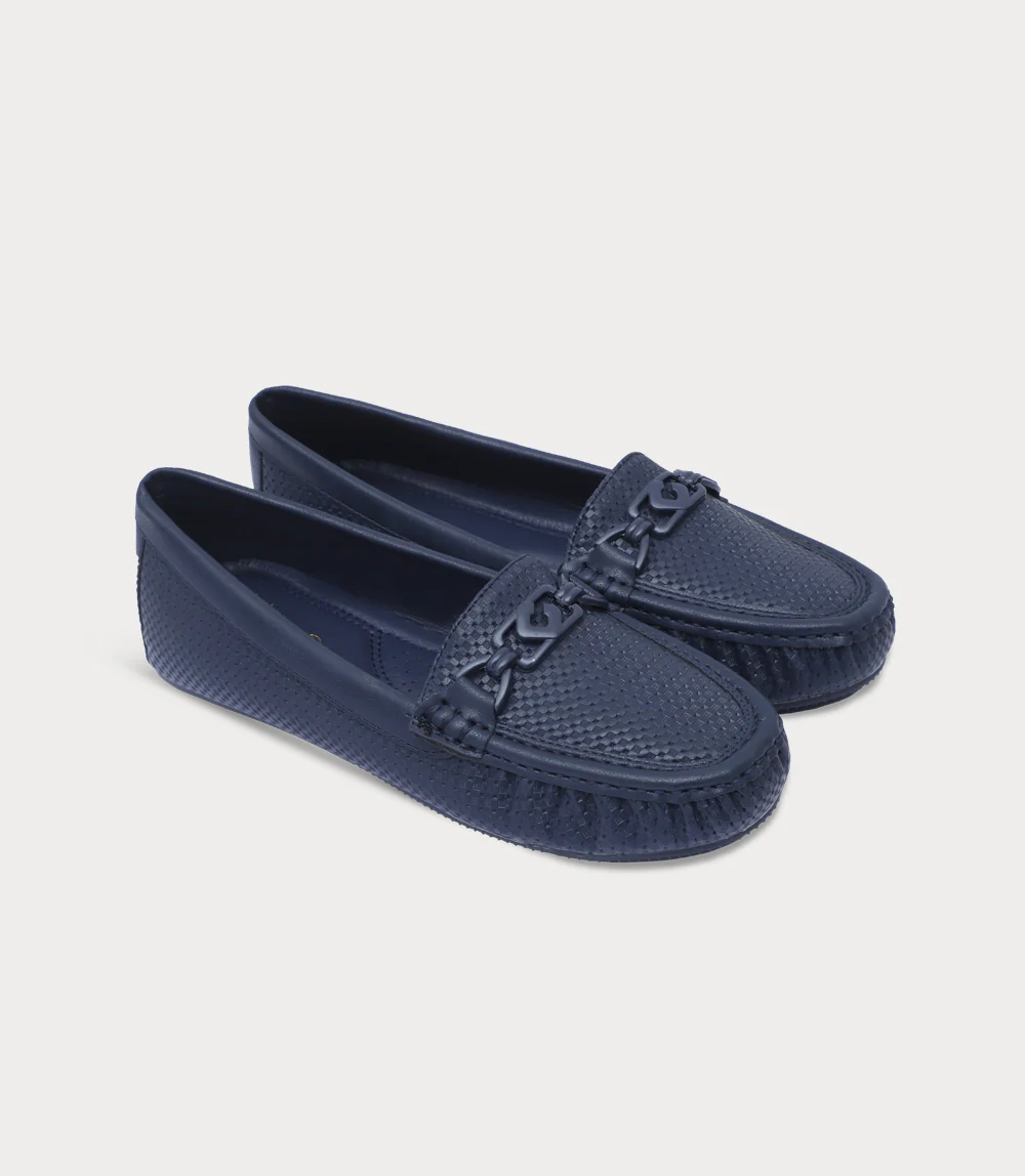 Women Moccasin-BLUE - Image 2