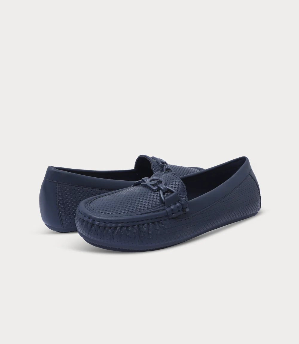 Women Moccasin-BLUE - Image 3