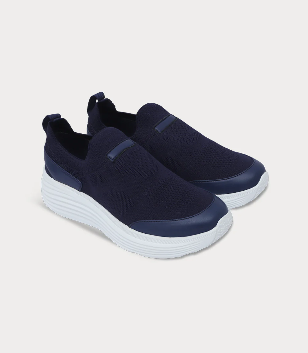 Women Sneakers-NAVY - Image 2