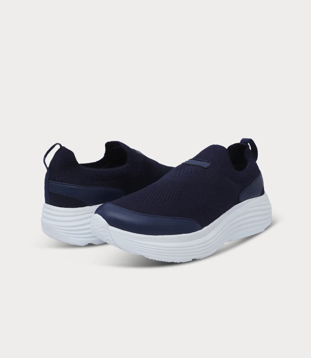 Women Sneakers-NAVY - Image 3