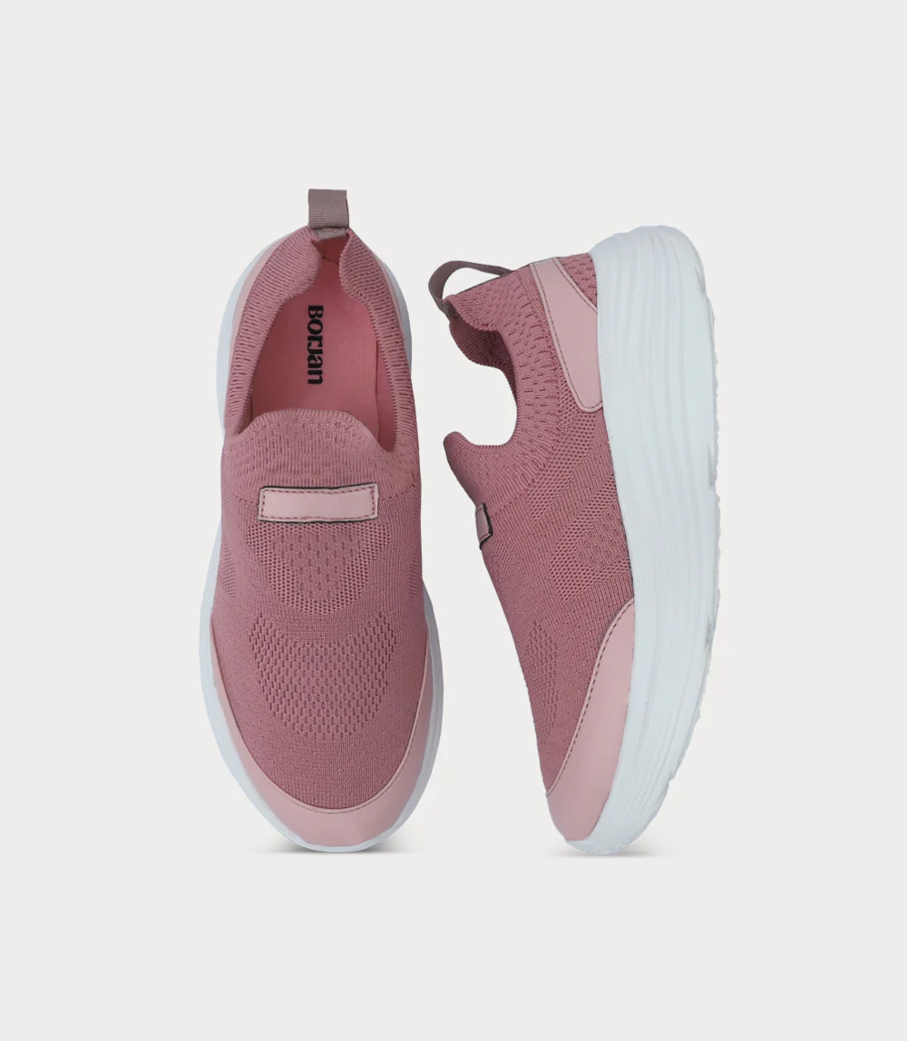 Women Sneakers-PINK - Image 4