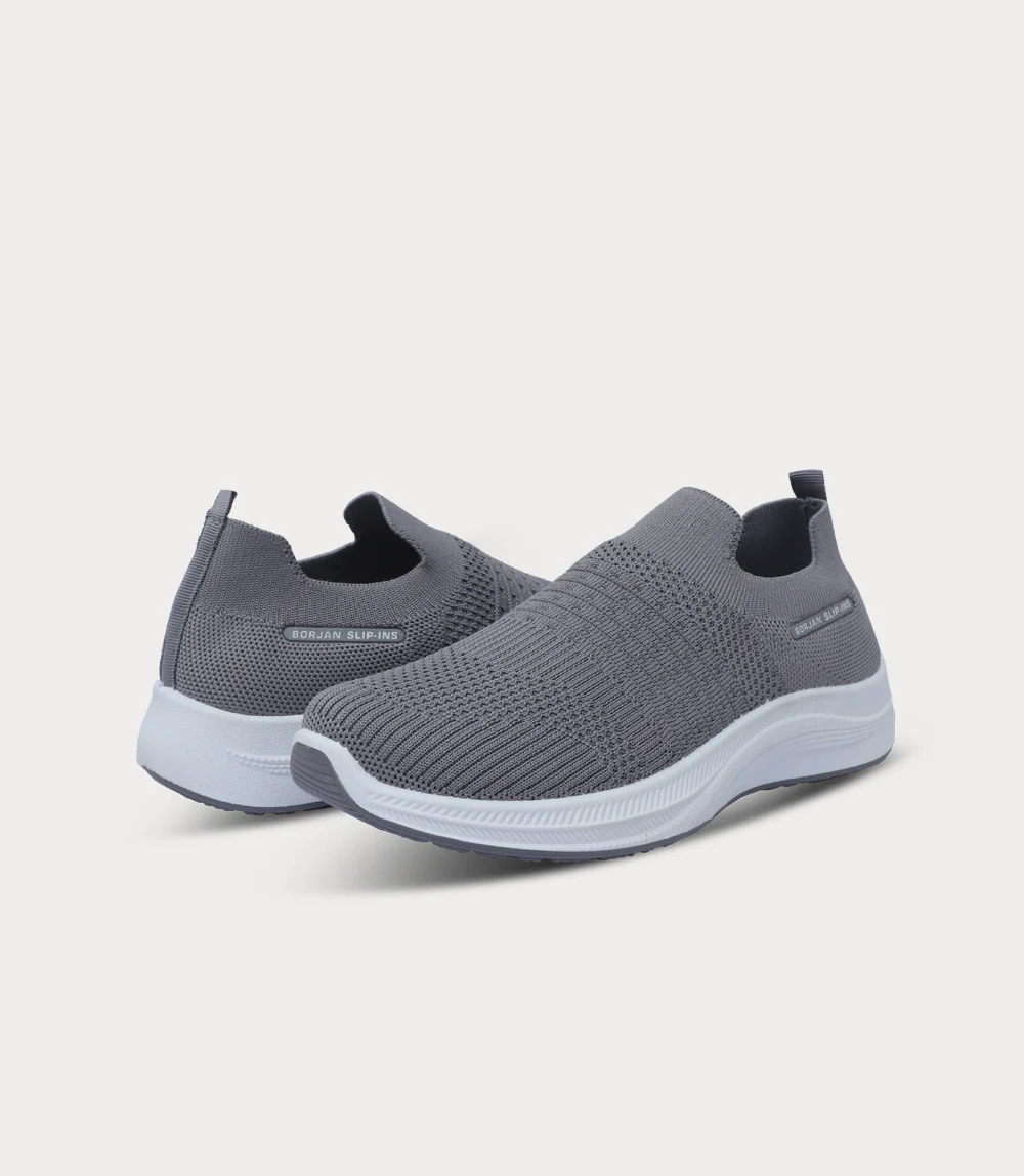 Women Sneakers-GREY - Image 3
