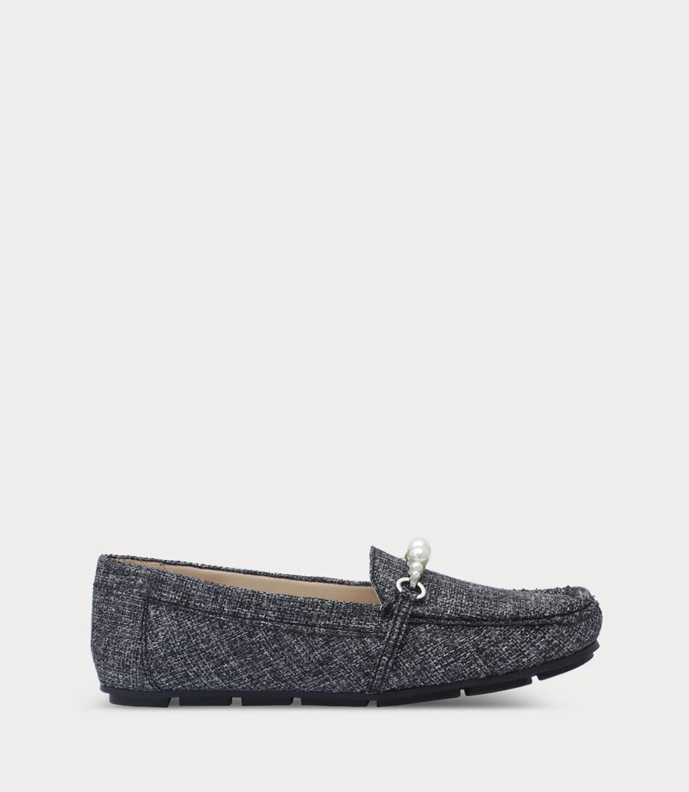 Women Moccasin-BLACK