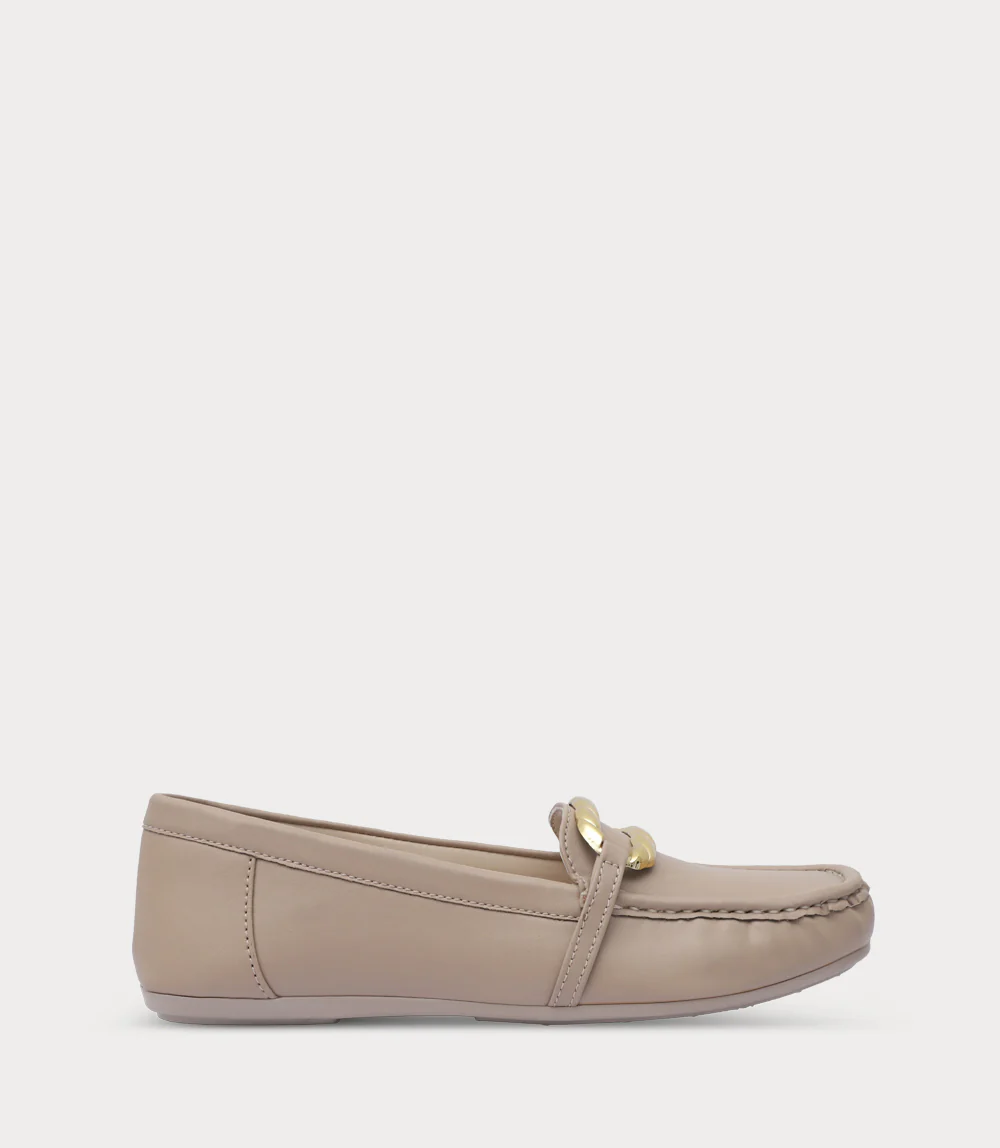 Women Moccasin-BEIGE