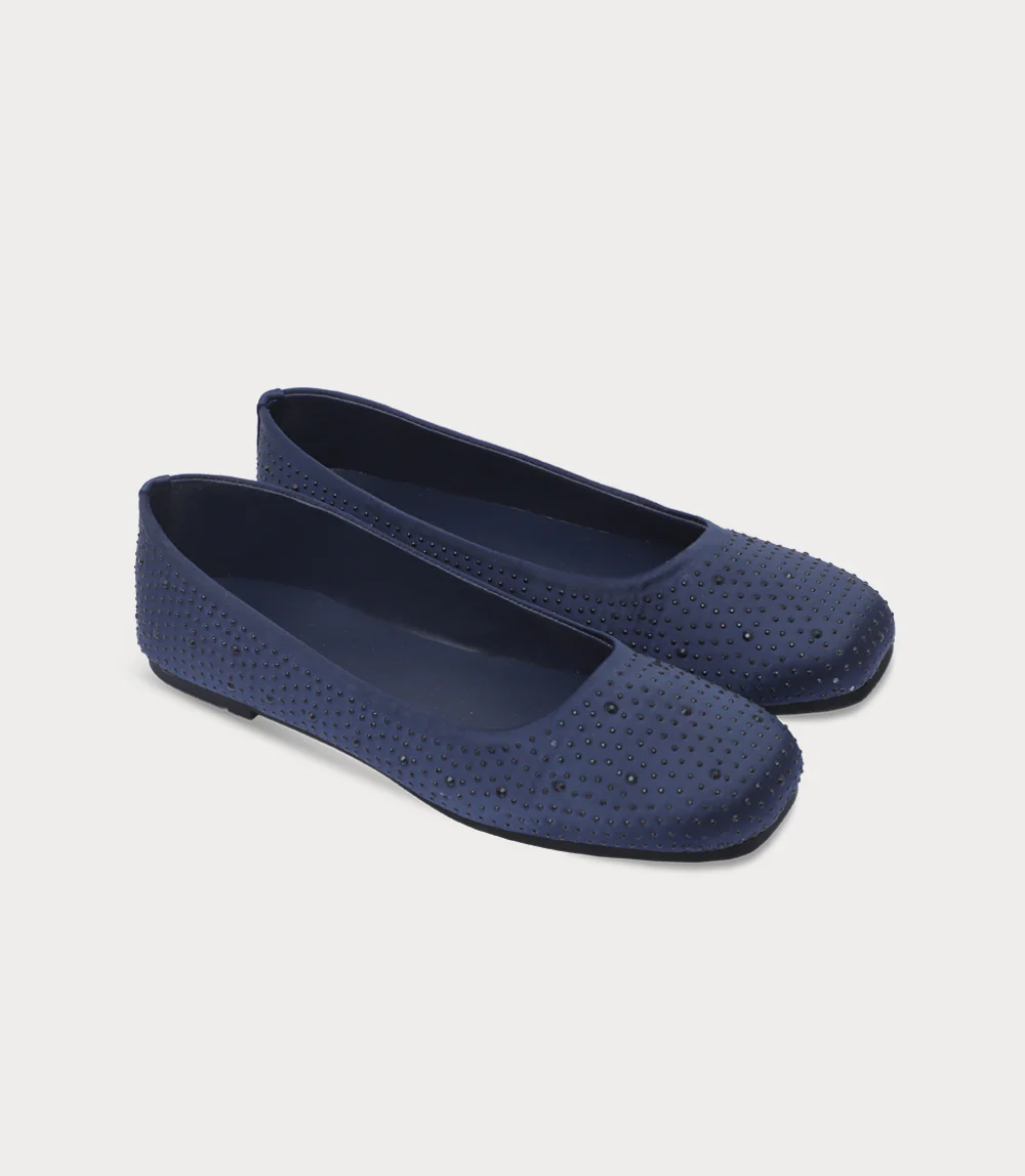 Women Ballerina-NAVY - Image 2