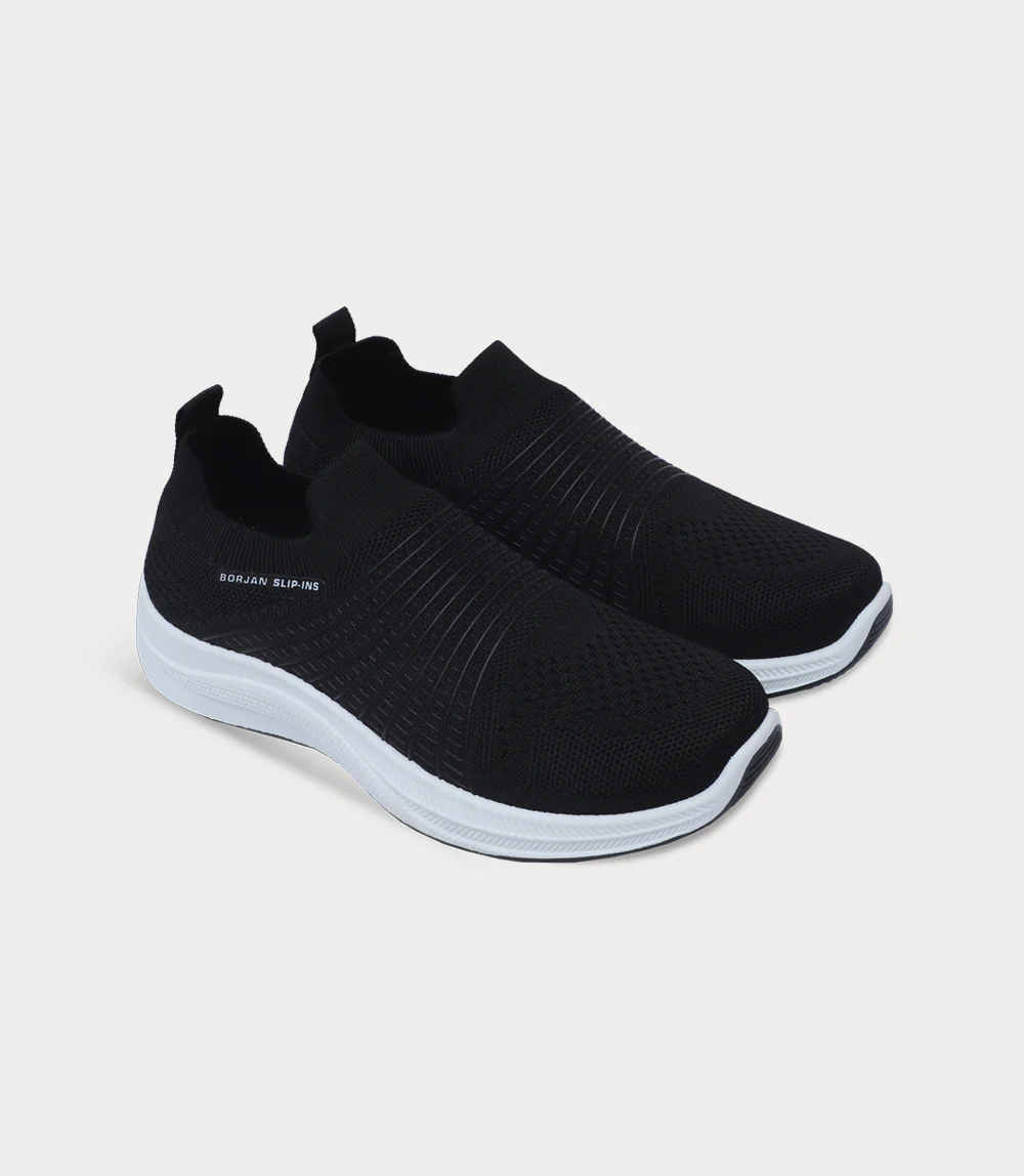 Women Sneakers-BLACK - Image 2
