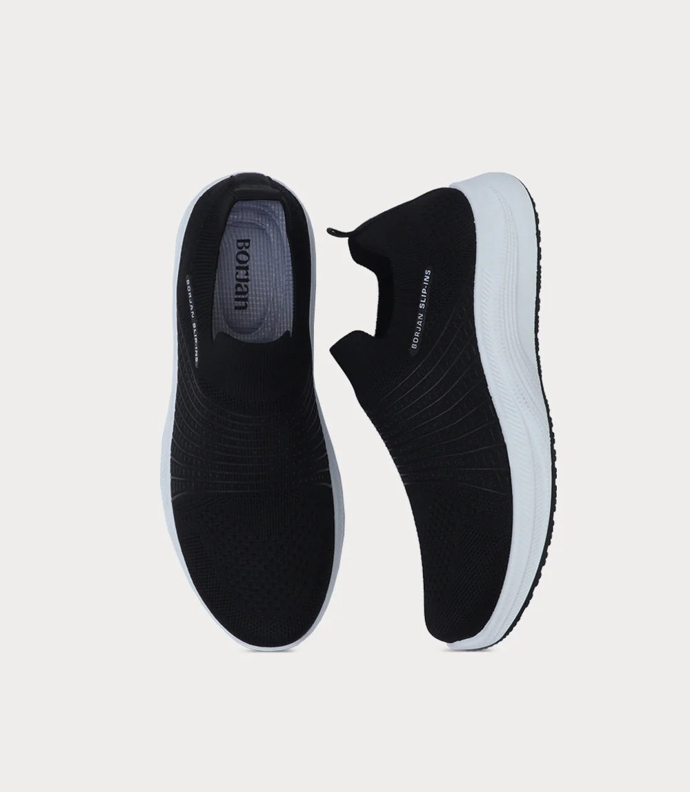 Women Sneakers-BLACK - Image 4
