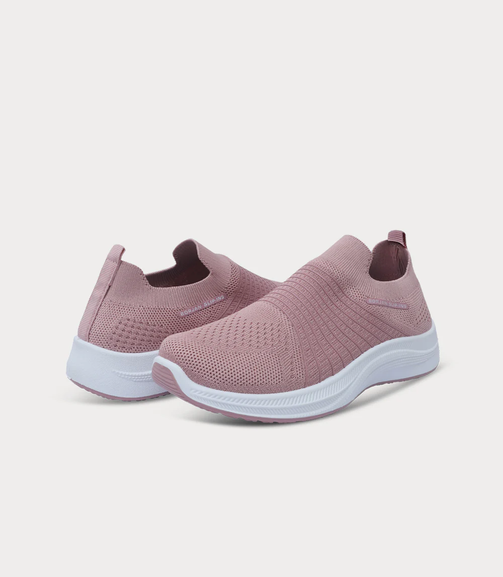 Women Sneakers-PINK - Image 3