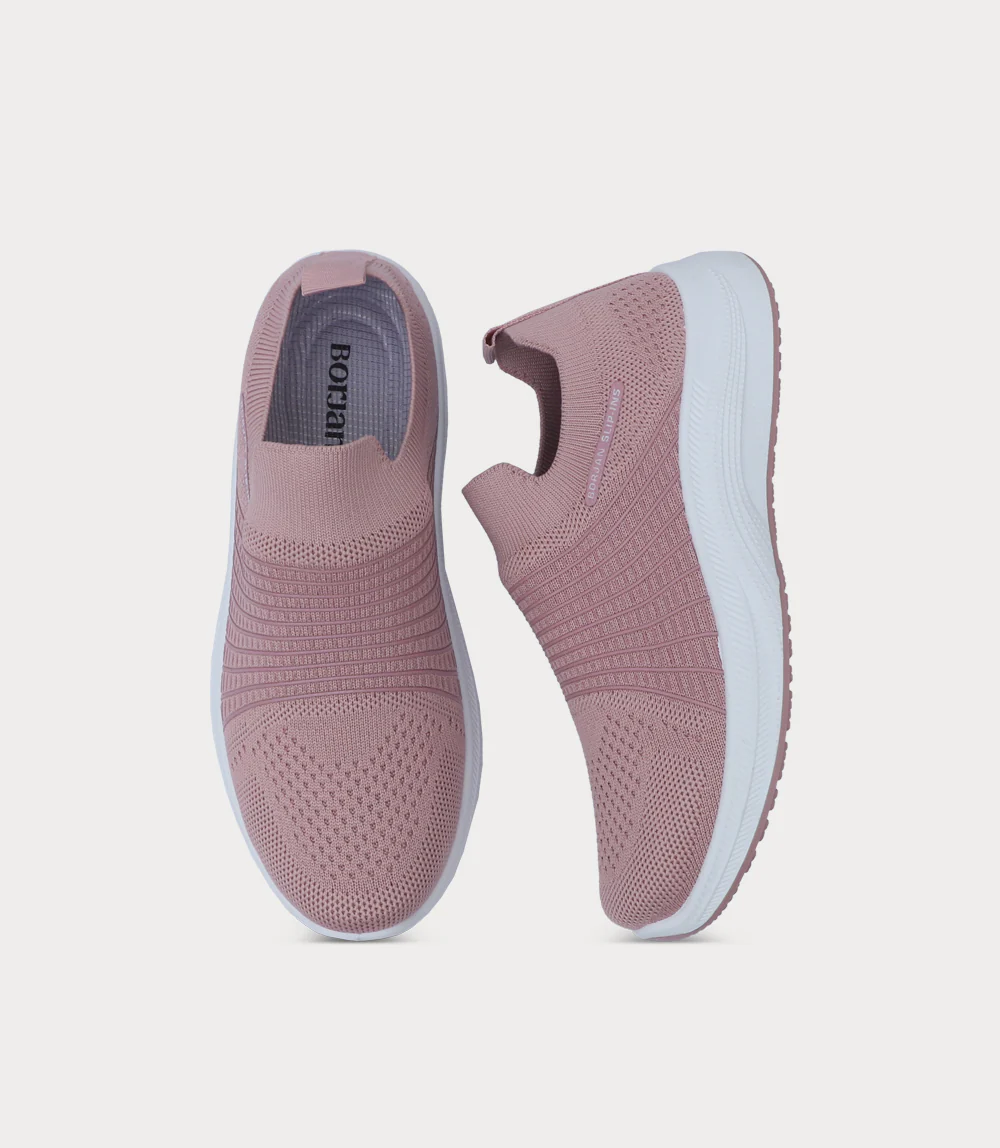 Women Sneakers-PINK - Image 4