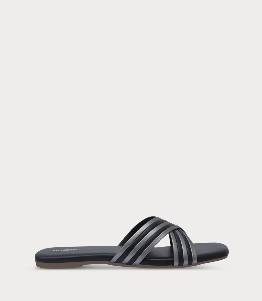 Women Slipper-PEWTER