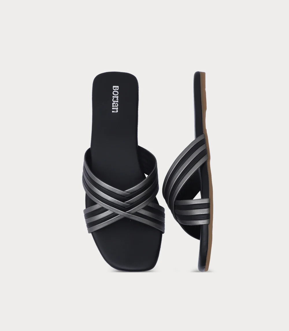 Women Slipper-PEWTER - Image 4