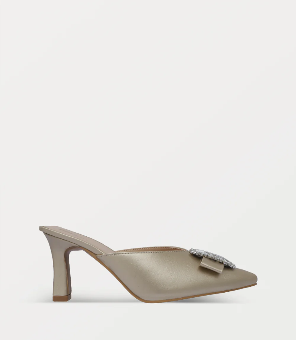Women Mule-GOLDEN