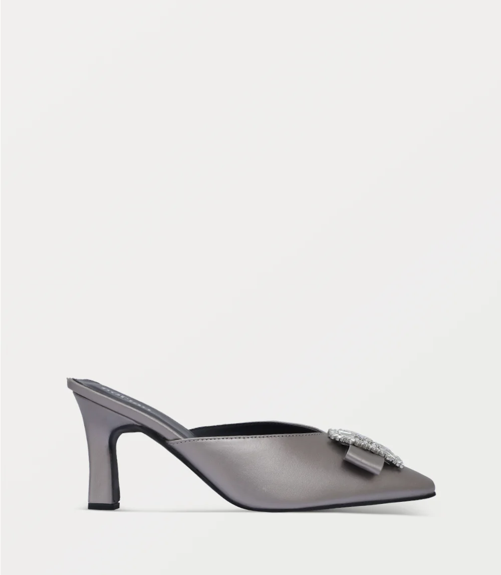 Women Mule-PEWTER