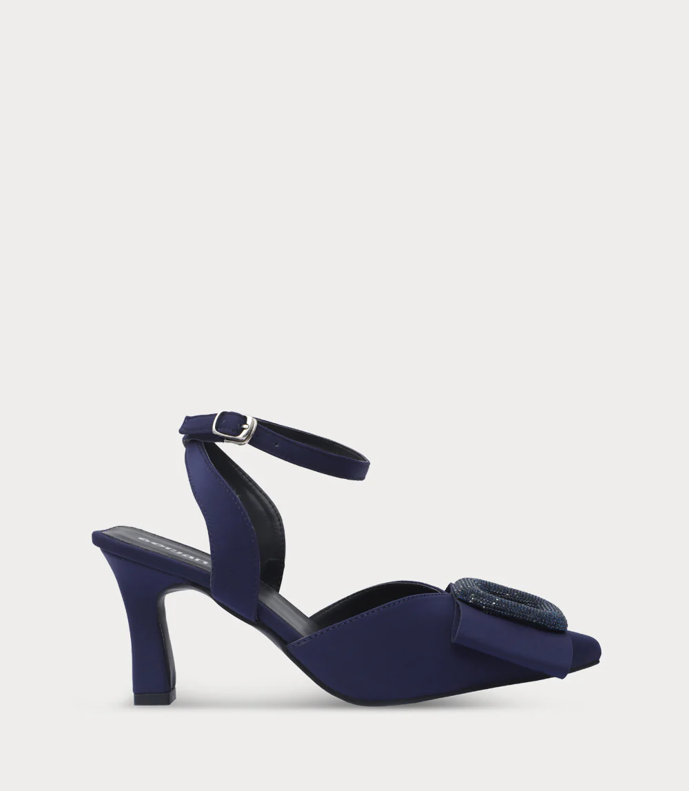 Women Sling Back-NAVY