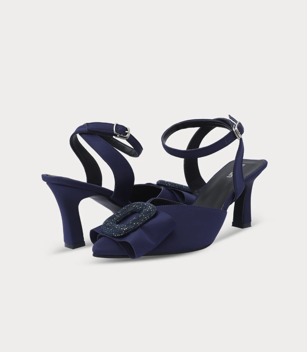 Women Sling Back-NAVY - Image 3