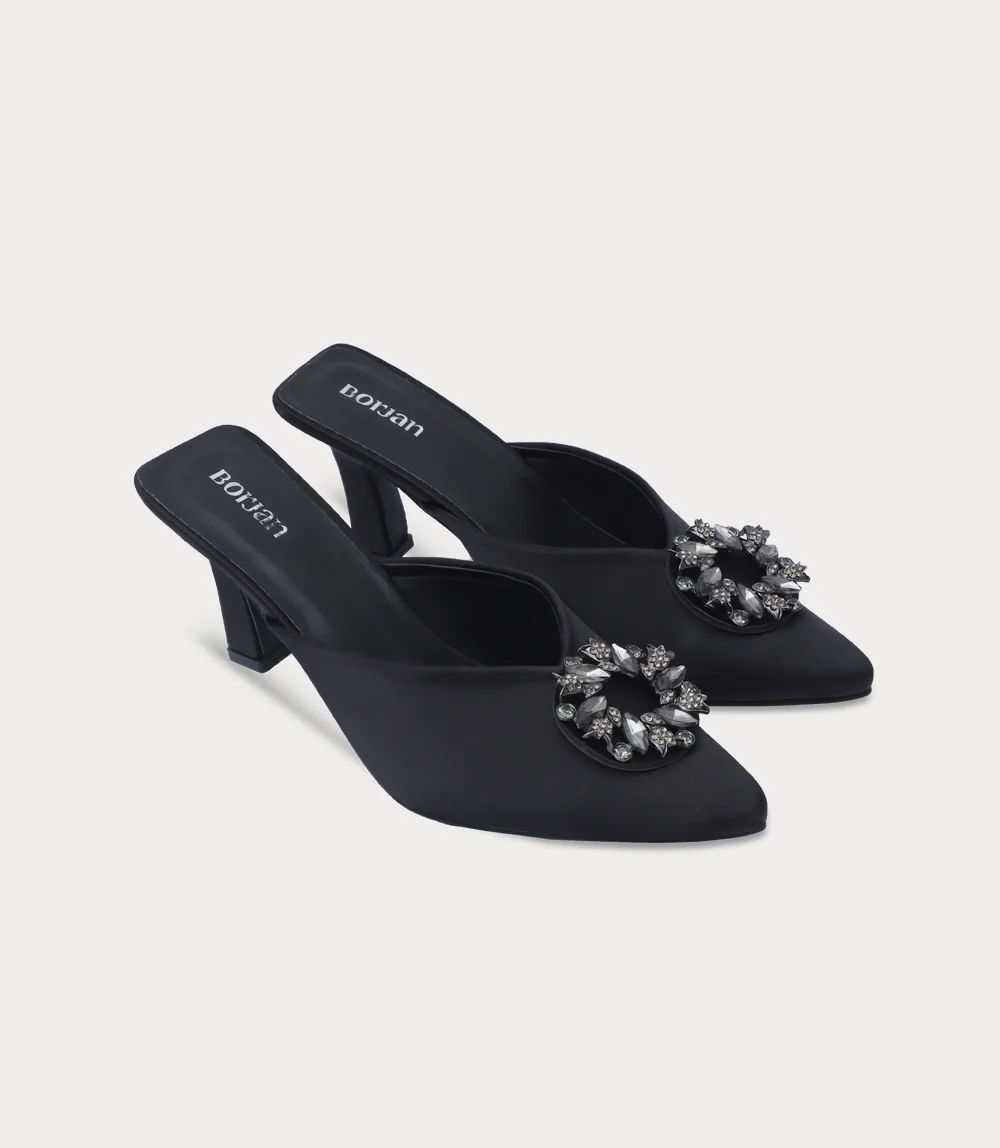 Women Mule-BLACK - Image 2