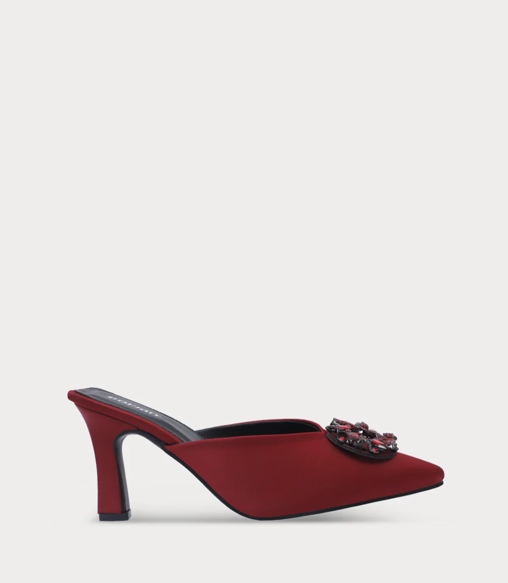 Women Mule-MAROON