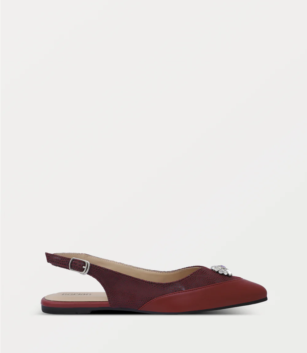 Women Sling Back-MAROON