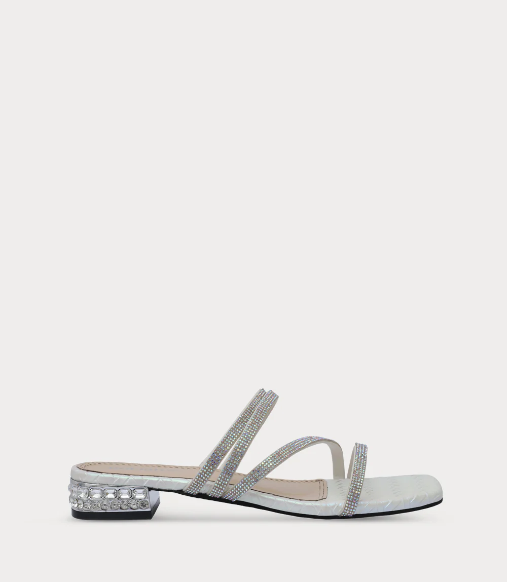 Women Slipper Heels-IVORY