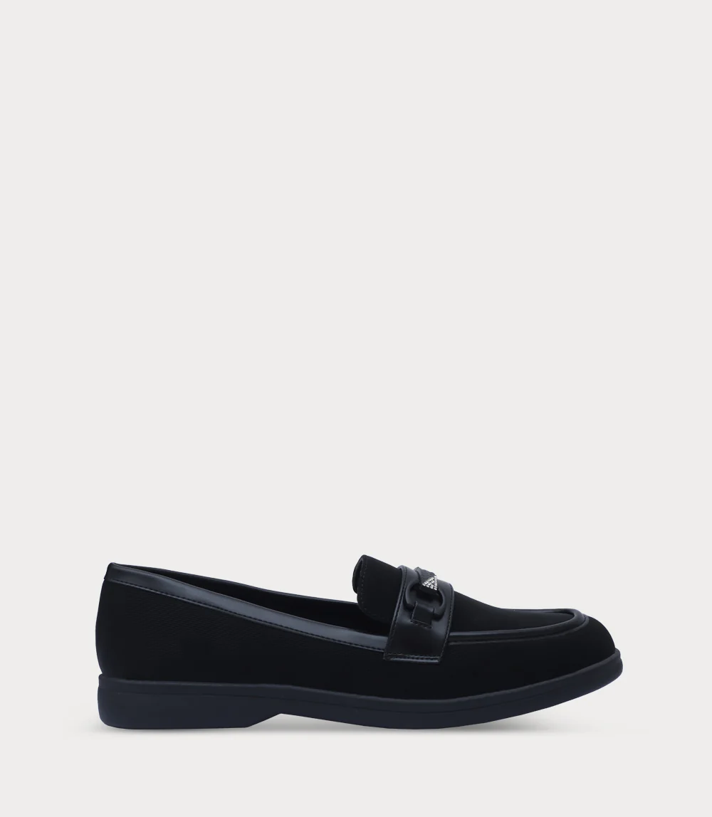 Women Moccasin-BLACK