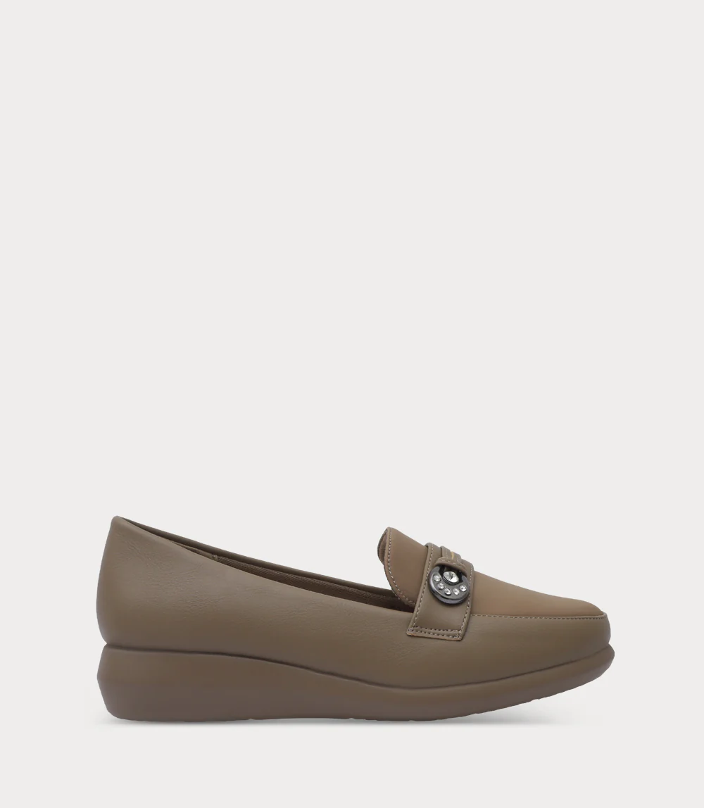 Women Moccasin-BEIGE