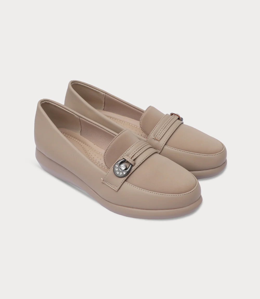 Women Moccasin-OLIVE - Image 2