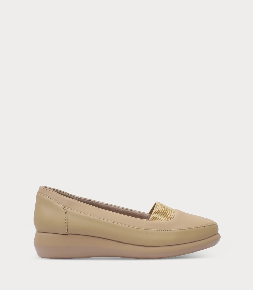 Women Moccasin-BEIGE