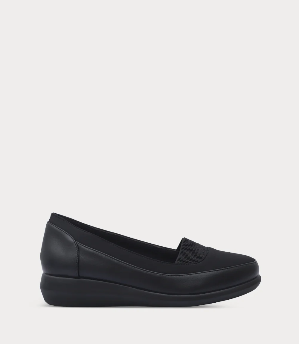 Women Moccasin-BLACK