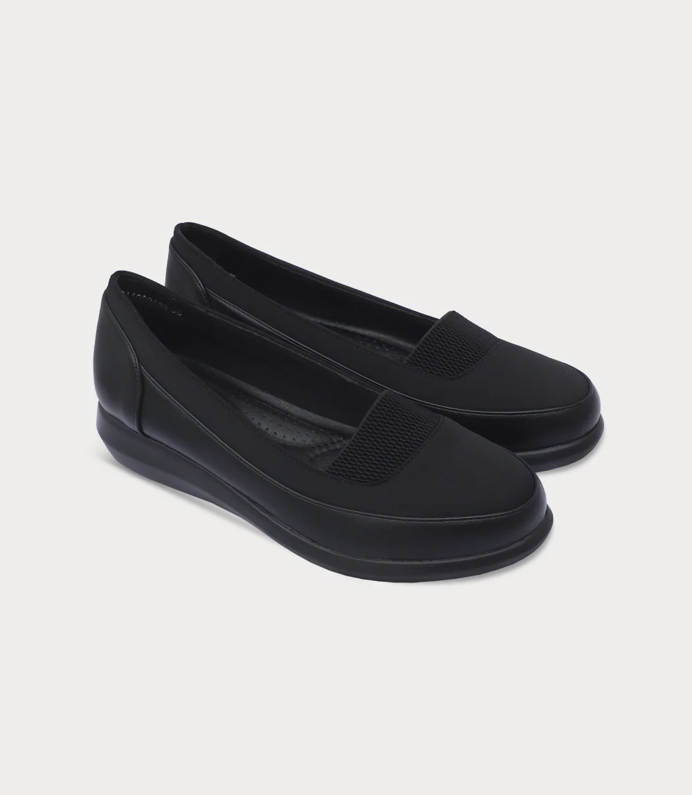 Women Moccasin-BLACK - Image 2