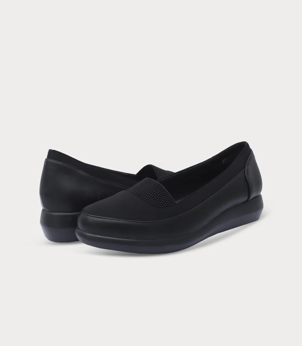 Women Moccasin-BLACK - Image 3