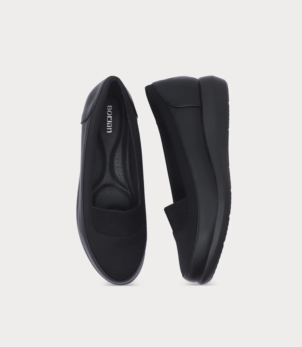 Women Moccasin-BLACK - Image 4