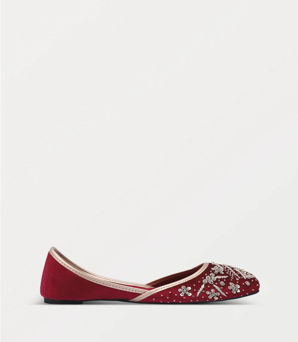 Women Khussa-MAROON
