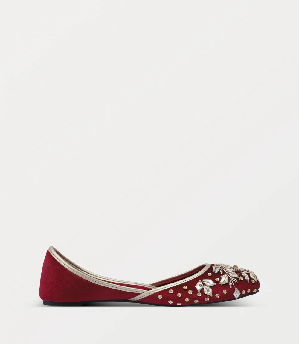 Women Khussa-MAROON