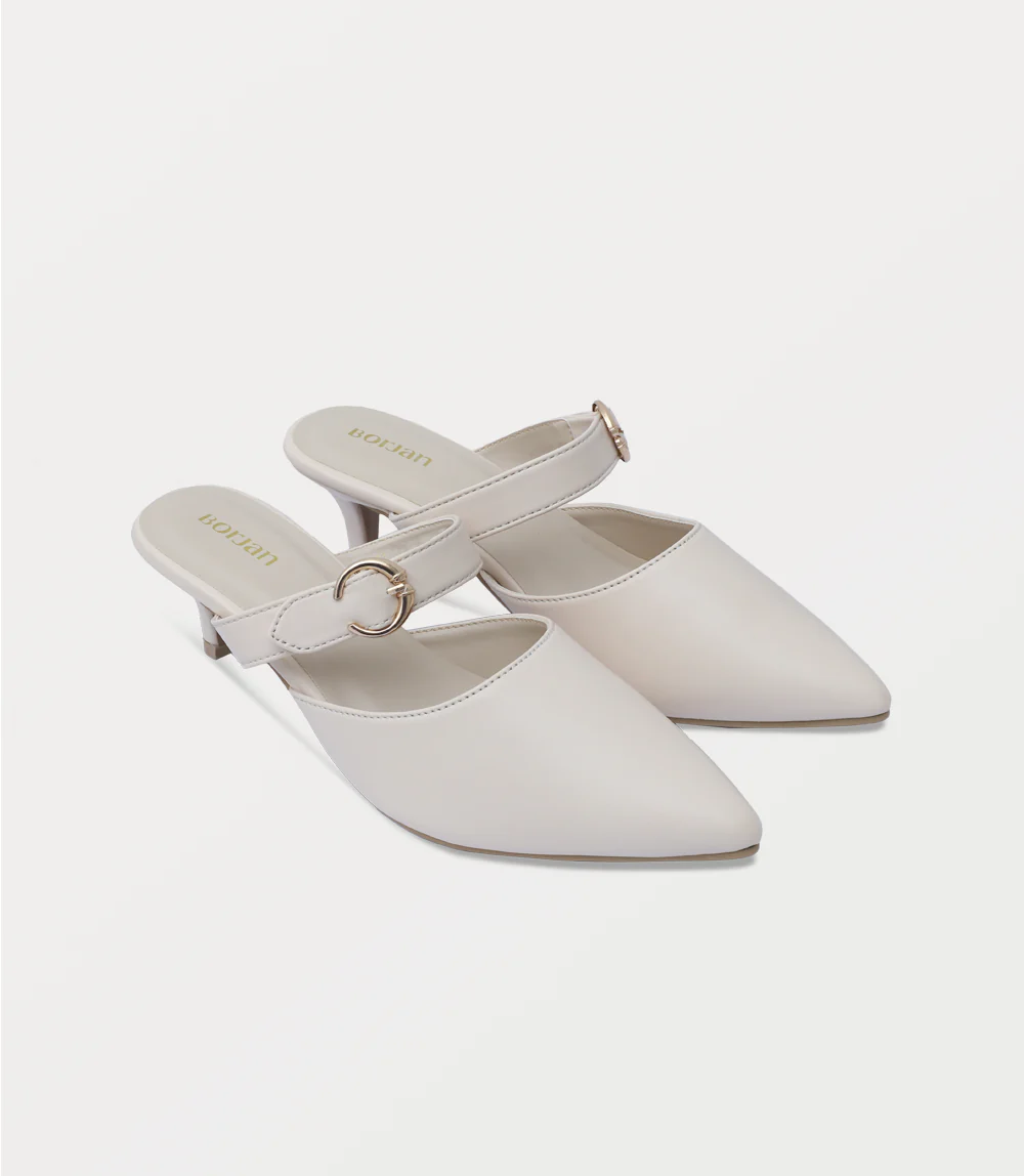 Women Mule-IVORY - Image 2